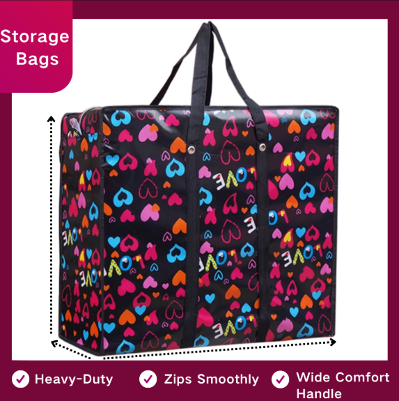 Trend pattern waterproof storage bag, necessary for shopping, storage, travel and multi-scenes, value and practicality coexist.