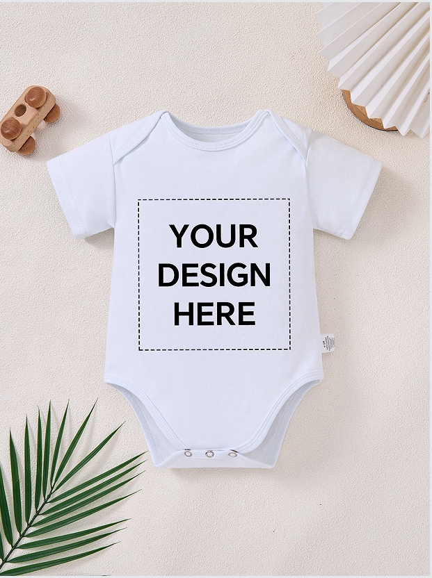 PODCustomized Photo & Text Teen Jumpsuit - 100% Polyester Soft Crew Neck Jumpsuit, Personalized Kids Gift for Birthdays, Announcements, Kids Baptism - Hand Washing/Dry Cleaning, All Season