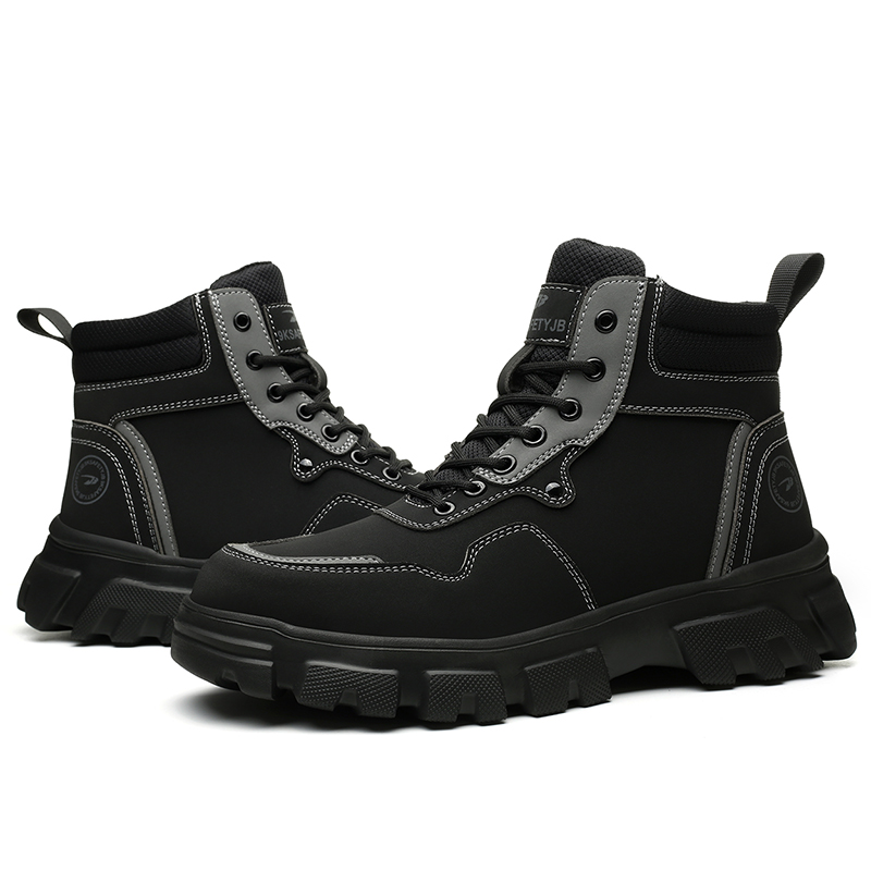 Hiking boots Men's Waterproof Steel Toe Work Boot Steel Toe Slip Resistant Safety Industrial Boots