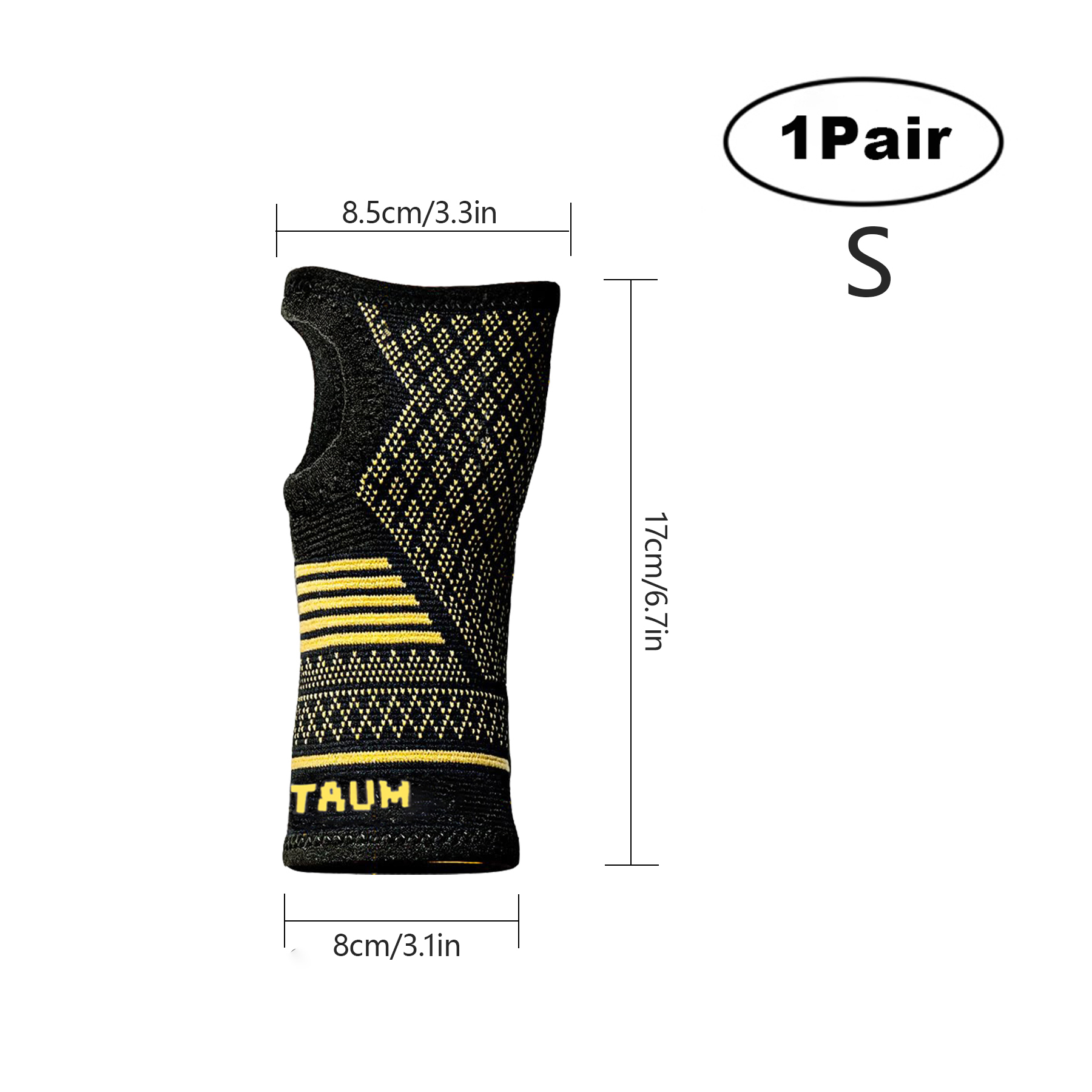 ARITAUM Copper Compression Arthritis Gloves | Fingerless Arthritis Carpal Tunnel Pain Relief Gloves For Men &amp; Women | Hand Support Wrist Brace For Rheumatoid, Tendonitis, Swelling,