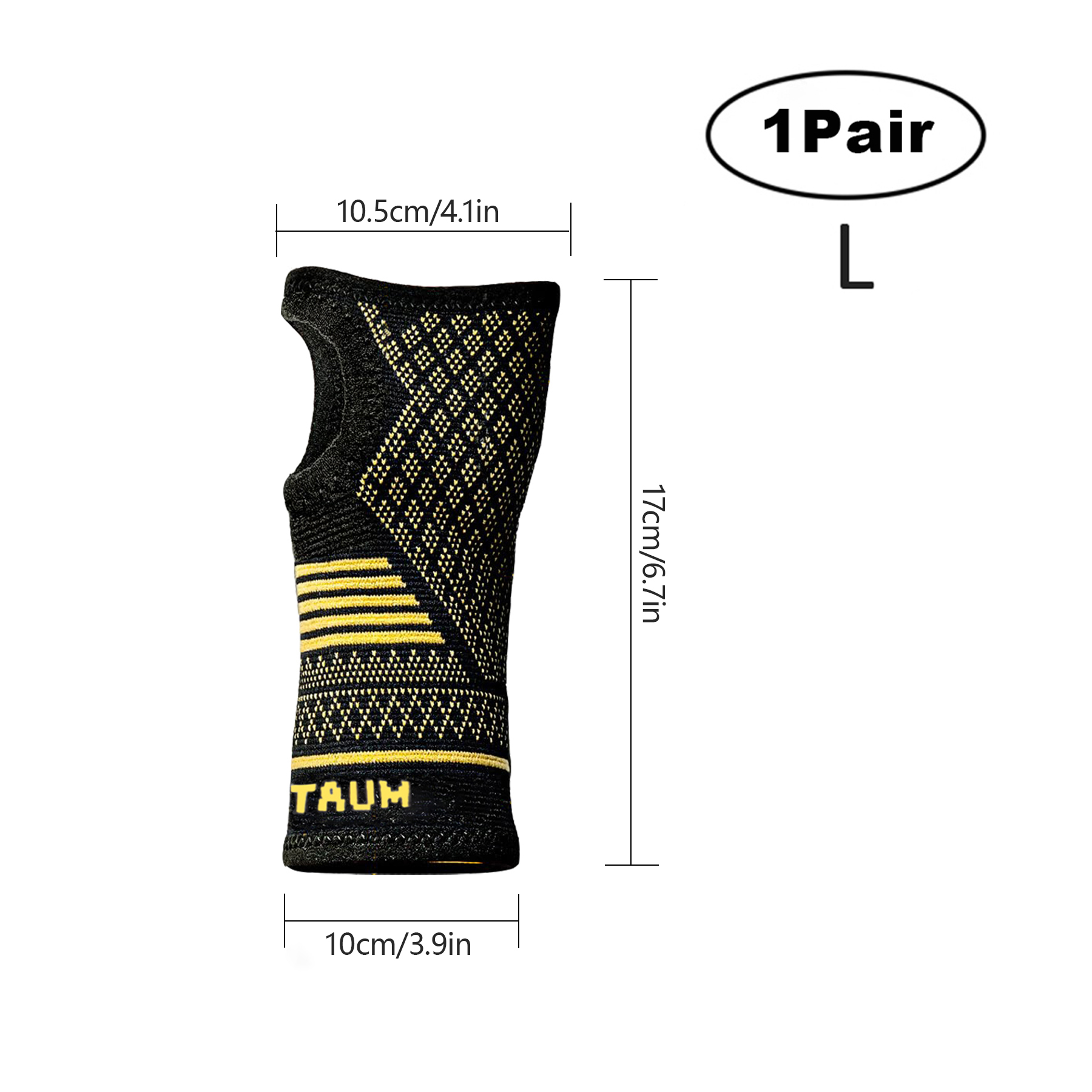 ARITAUM Copper Compression Arthritis Gloves | Fingerless Arthritis Carpal Tunnel Pain Relief Gloves For Men &amp; Women | Hand Support Wrist Brace For Rheumatoid, Tendonitis, Swelling,