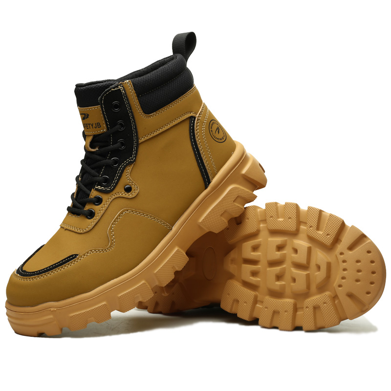 Hiking boots Men's Waterproof Steel Toe Work Boot Steel Toe Slip Resistant Safety Industrial Boots