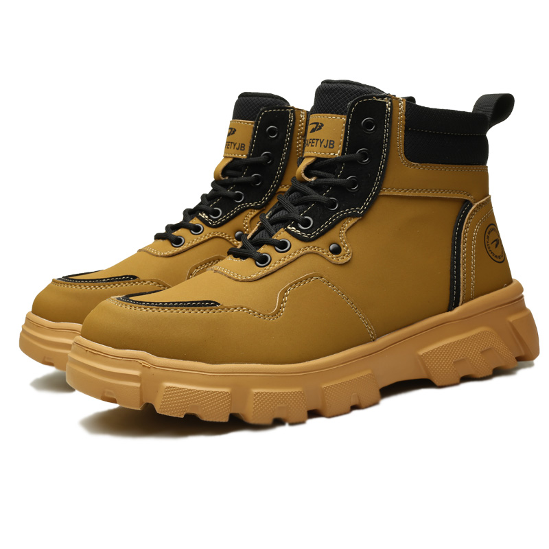 Hiking boots Men's Waterproof Steel Toe Work Boot Steel Toe Slip Resistant Safety Industrial Boots
