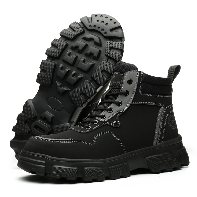Hiking boots Men's Waterproof Steel Toe Work Boot Steel Toe Slip Resistant Safety Industrial Boots