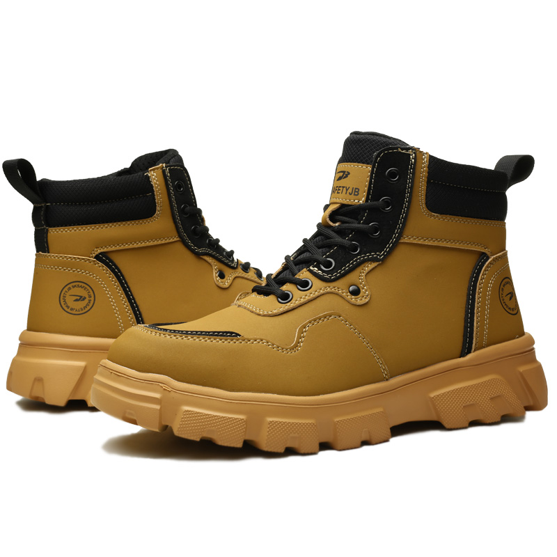 Hiking boots Men's Waterproof Steel Toe Work Boot Steel Toe Slip Resistant Safety Industrial Boots