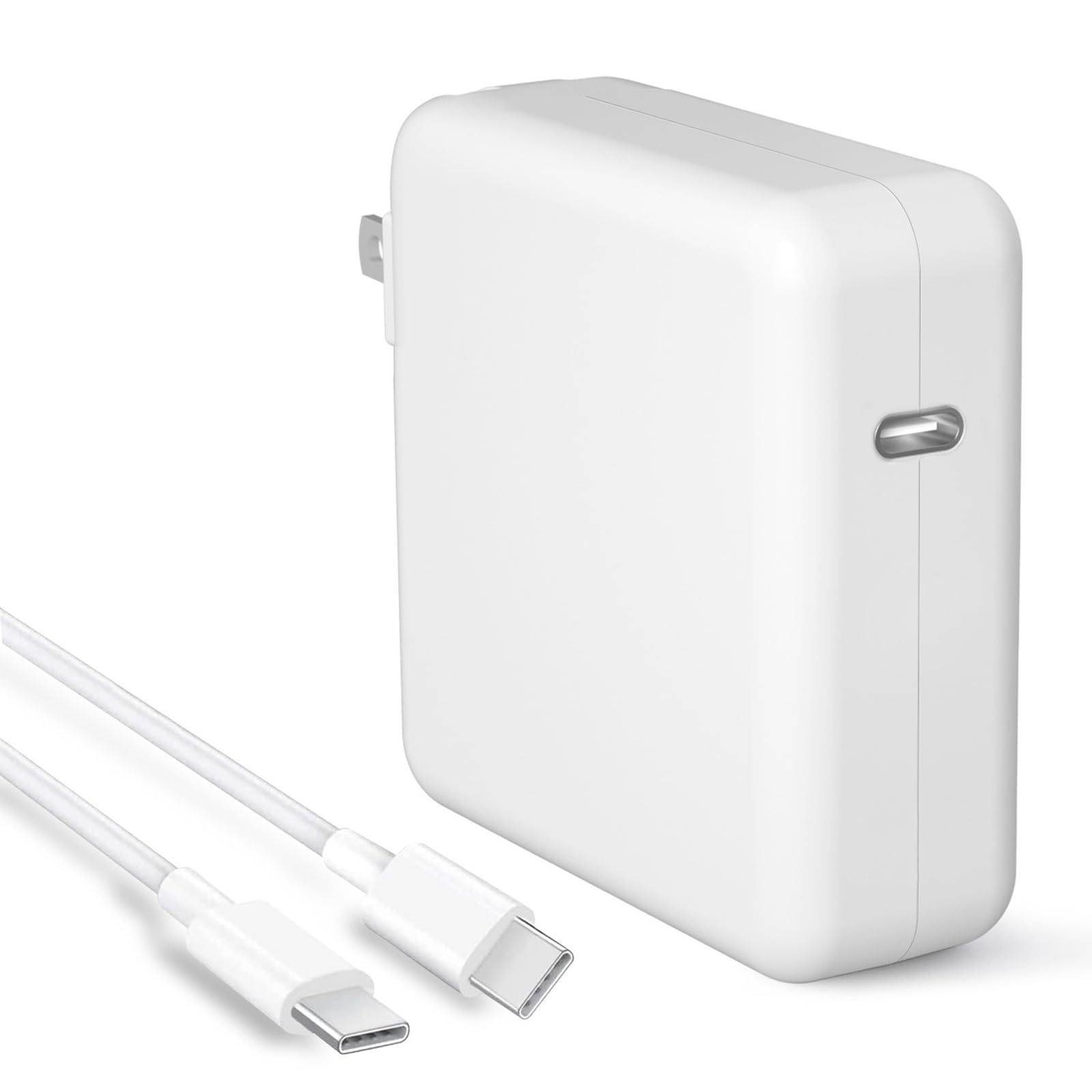 109W Mac Book Pro Charger - Fast USB C Power Adapter Compatible for MacBook Pro 16 15 13in, MacBook Air 13in, 2021 2020 2019 2018, Fit for USB C &amp; Type C Devices, Include 6.6ft USB C to USB
