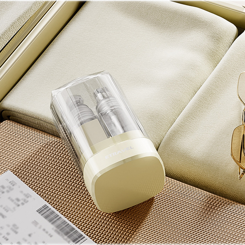 2Pcs package 4-in-one Travel Portable Dispenser Bottle(Color Random)