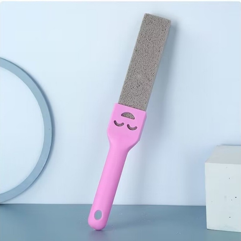 Pumice toilet brush cleaning stick - perfect for cleaning all corners of the bathroom, highly effective in removing urine stains, scale and water level marks. Ideal for cleaning the toilet.