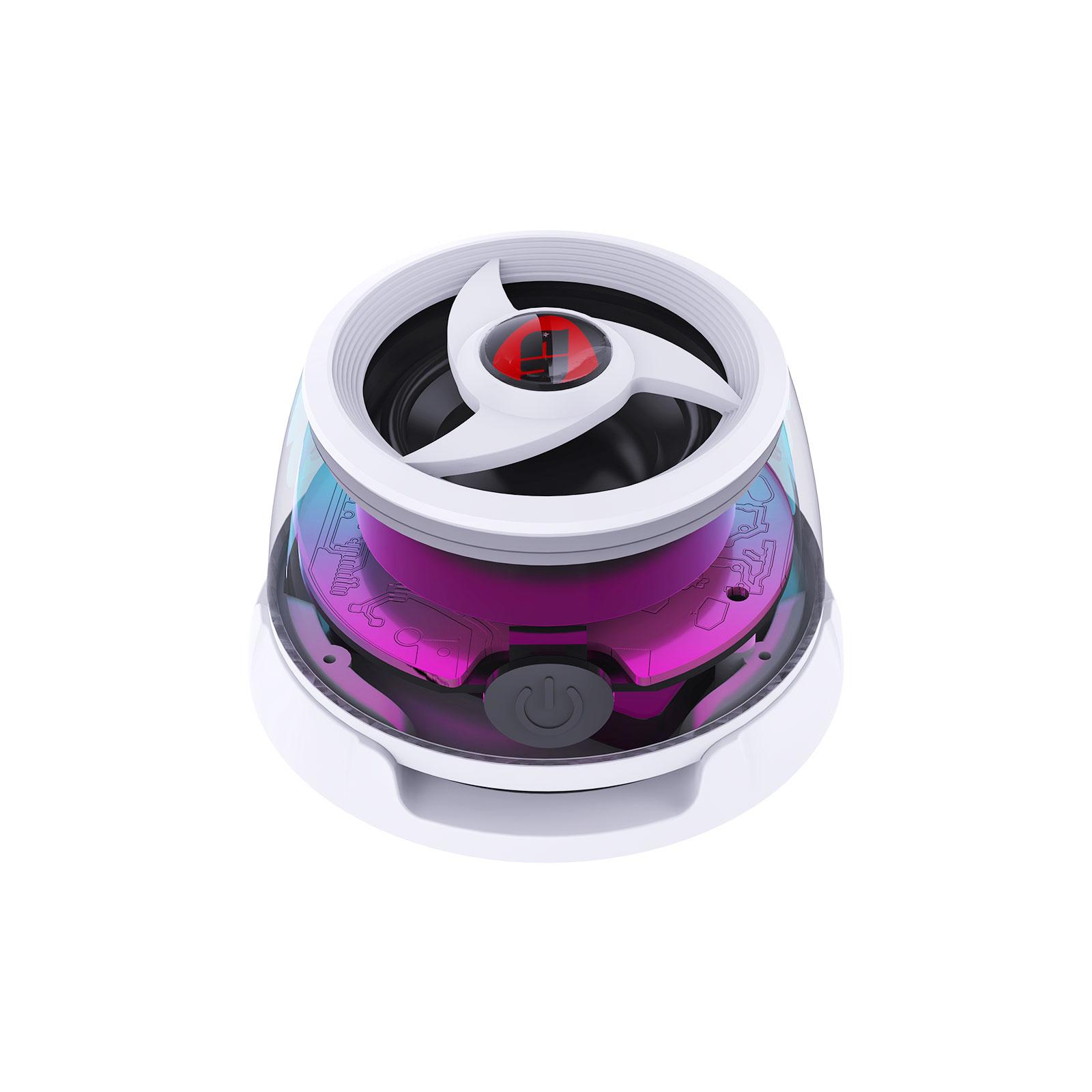 Magnetic Cyber Bluetooth Speaker-Compact-RGB-HiFi Bass-6H Play-TWS-Home&Outdoor