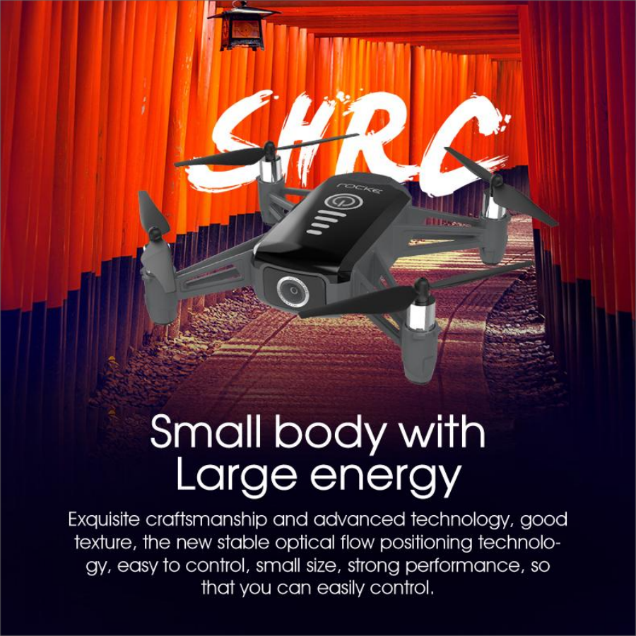 H2 mini drone light current 2K high -definition camera 2 battery headless mode one -click take -off/landing beginner is easy to operate remote control four -axis aircraft
