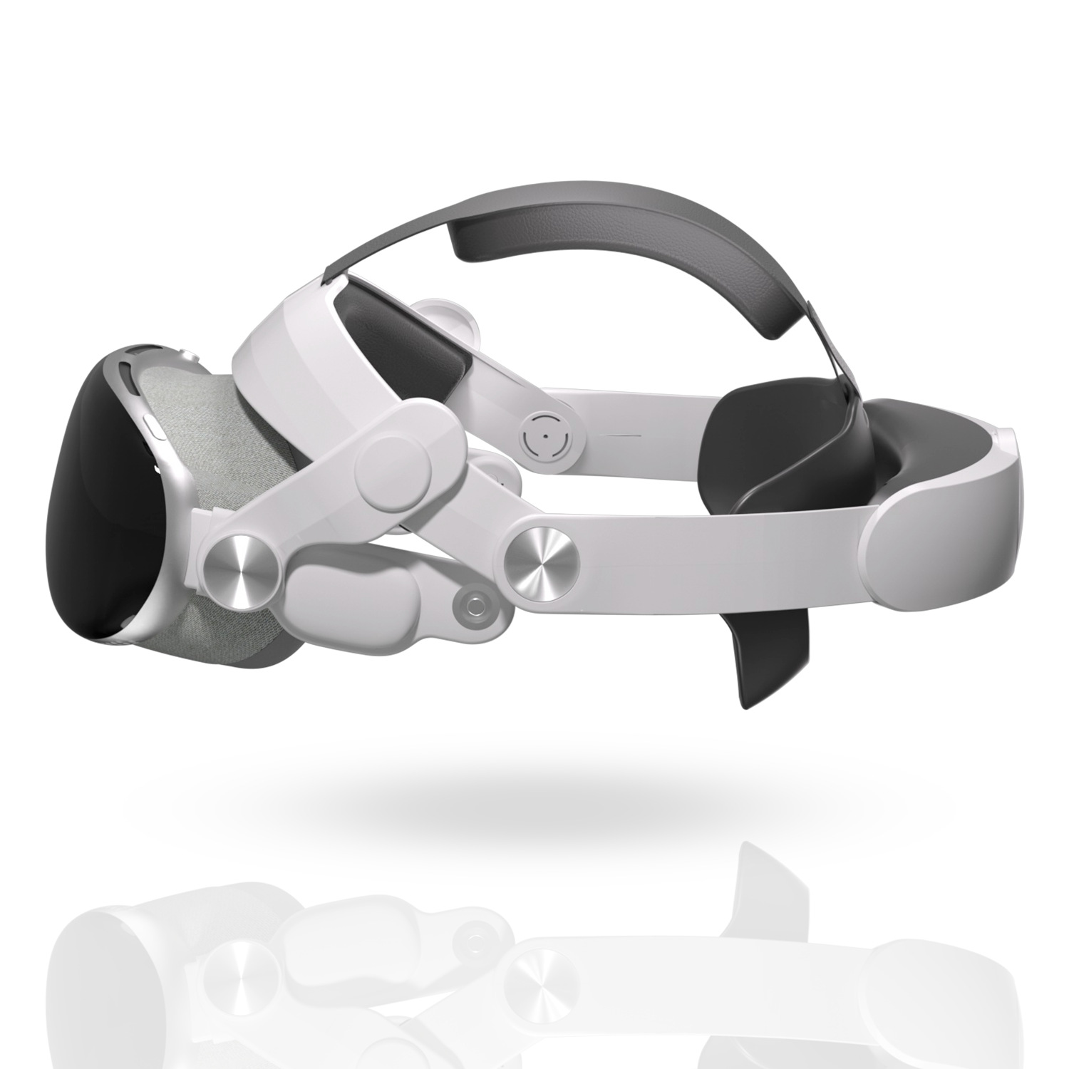 Adjustable Elite headband compatible with Apple Vision Pro reduces head pressure, improves comfort and enhances immersion