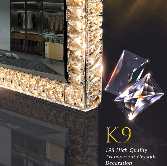 LED Vanity Mirror with Touch ON/Off Dimmer