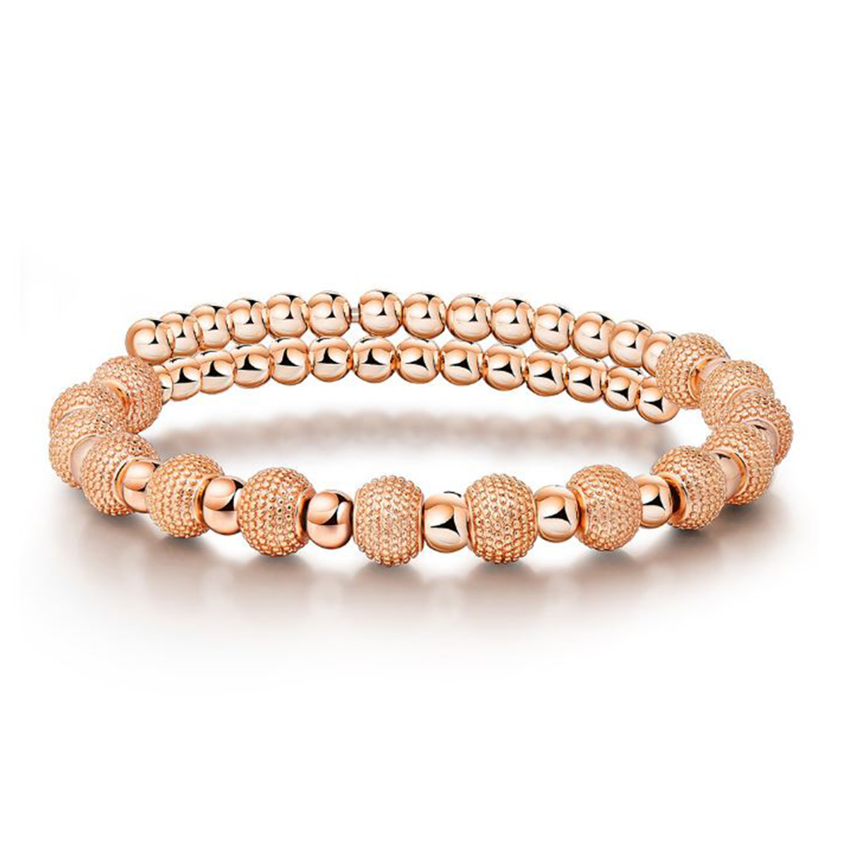 "Emma Manor 18k Gold Plated Beans Cuff Bangle for Women "