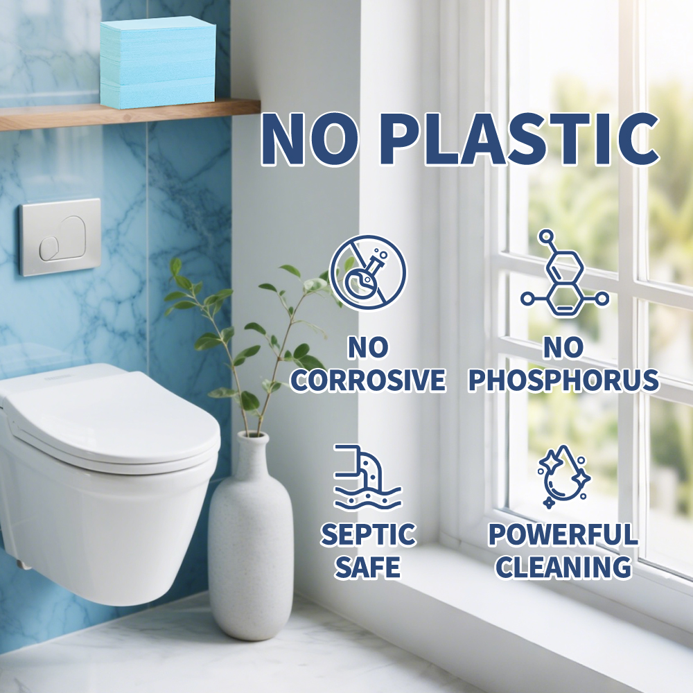 Efficient cleaning tablets - Multi purpose home cleaning agent - Suitable for washing machines/kitchens/bathrooms - Clean and descaling, fresh and odorless