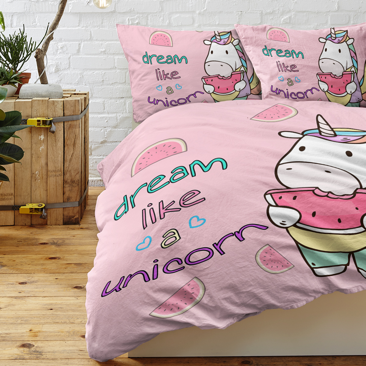 Beautiful Pattern Comforter Duvet Cover Queen Size 3 Pieces Bedding Set Easy Care and Machine Washable Duvet Cover Set Gift for Women Girls