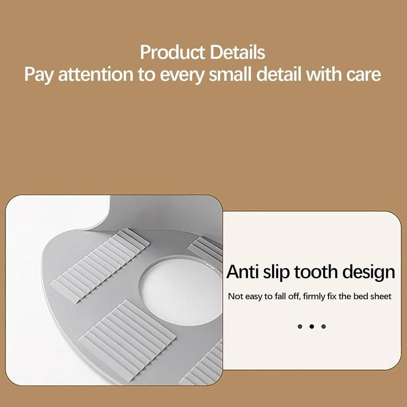 Lock Sheet Holders Set Heavy Duty Bed Sheet Holders with Fitted Sheet Straps Keep Sheets Firm Tight Corner Fitted for All Mattress Sizes Easy One Time Installation