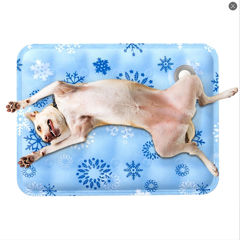 Summer Magic】Summer Pet Ice Cushion for Dogs and Cats, Pet Cooling Pad, Cool but not ice, Long-lasting Cooling, removable and washable ANTI-scratch wear-resistant, Universal cooler for dogs