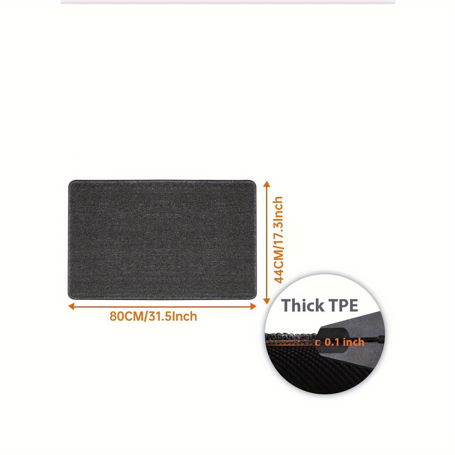 Kitchen Rug and Mats 31.5X17.3In, Kitchen Rugs and Mats Non Skid Washable, for Kitchen Sink Side Mats, Aisle Rugs, Hallway Rugs