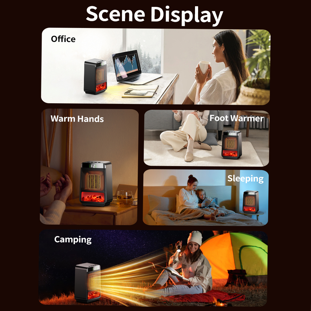 Flame Heater Small Household Simulation Of Carbon Fire Heater