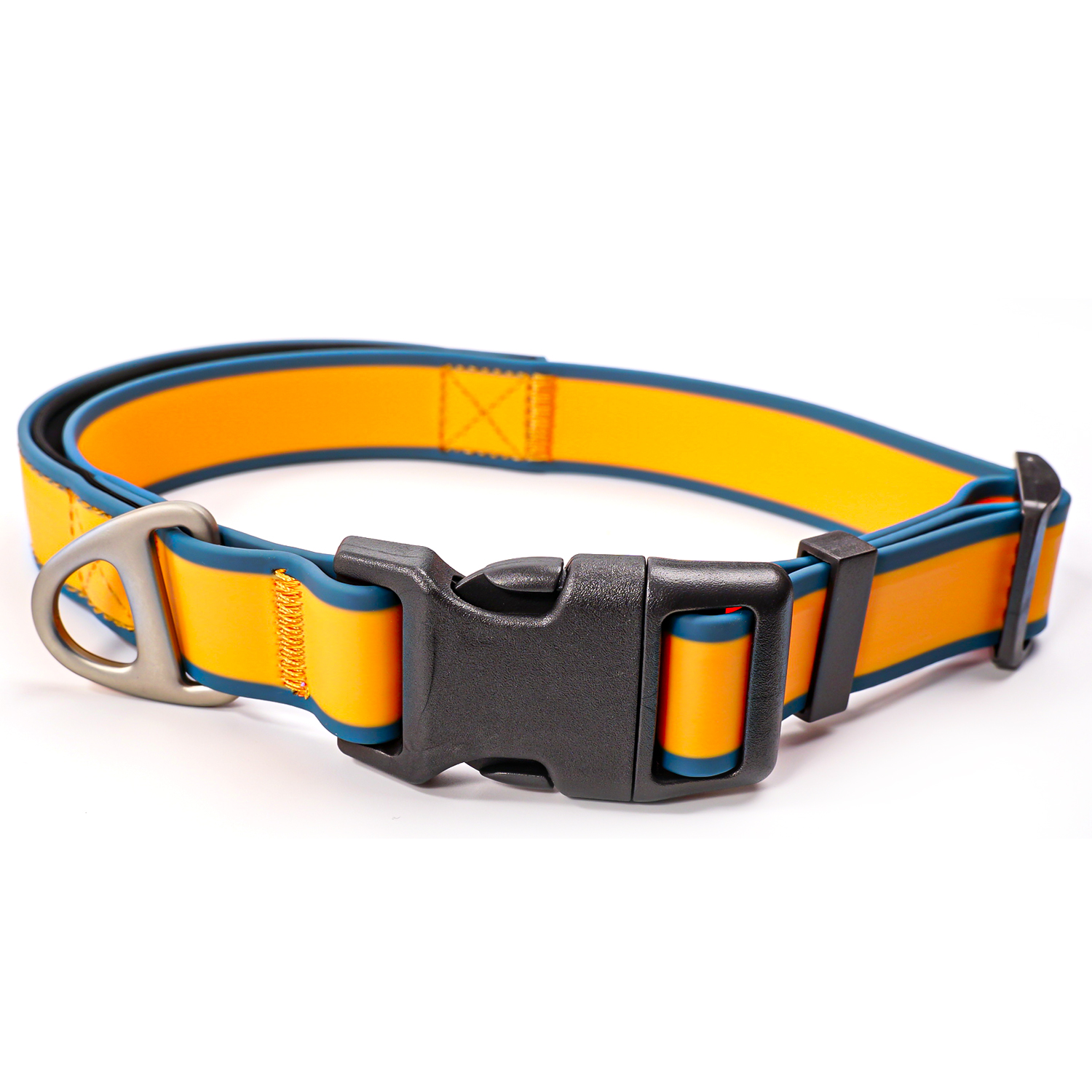 Waterproof Pet Collar - Adjustable for Small/Large Dogs, Waterproof &amp; Easy to Clean, Durable Reflective Strips for Safety (Multiple Colors)