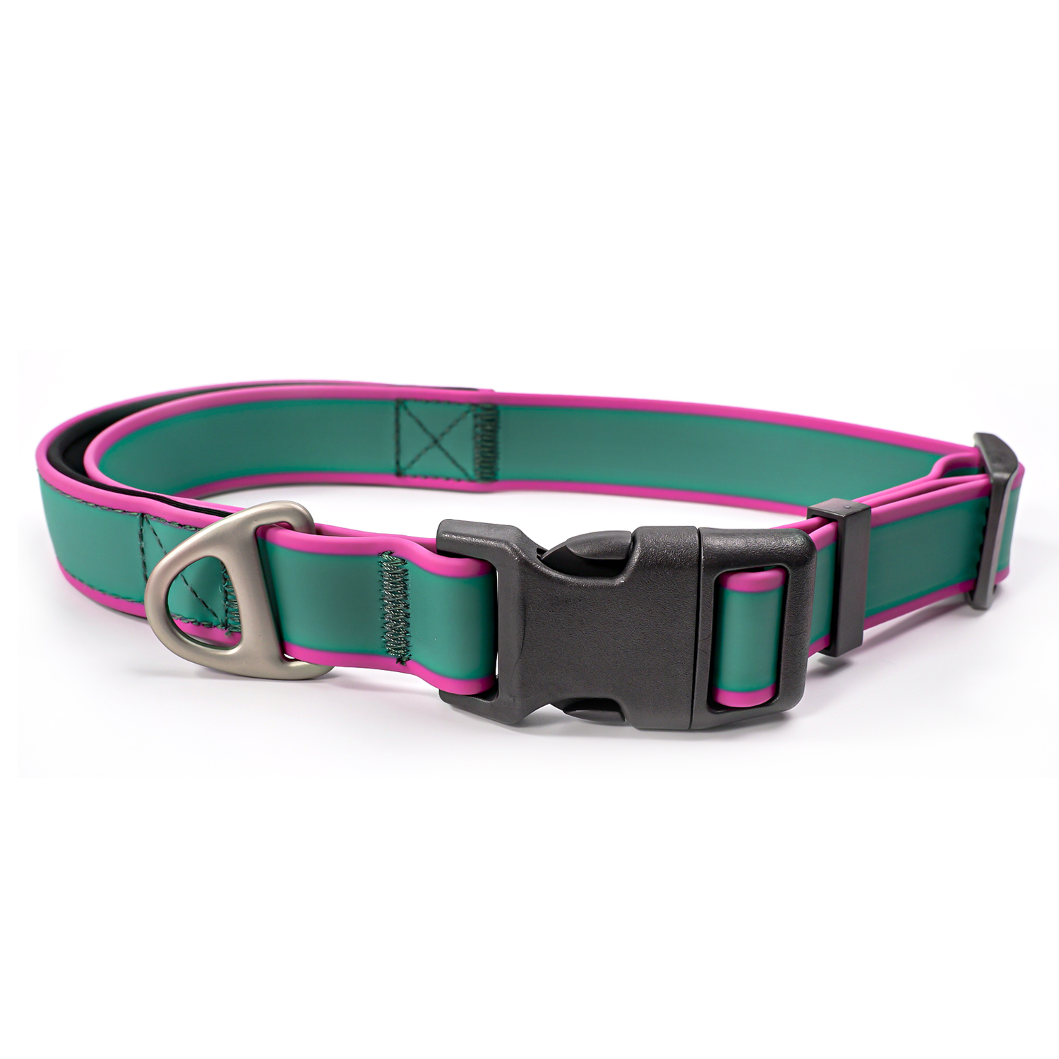 Waterproof Pet Collar - Adjustable for Small/Large Dogs, Waterproof &amp; Easy to Clean, Durable Reflective Strips for Safety (Multiple Colors)