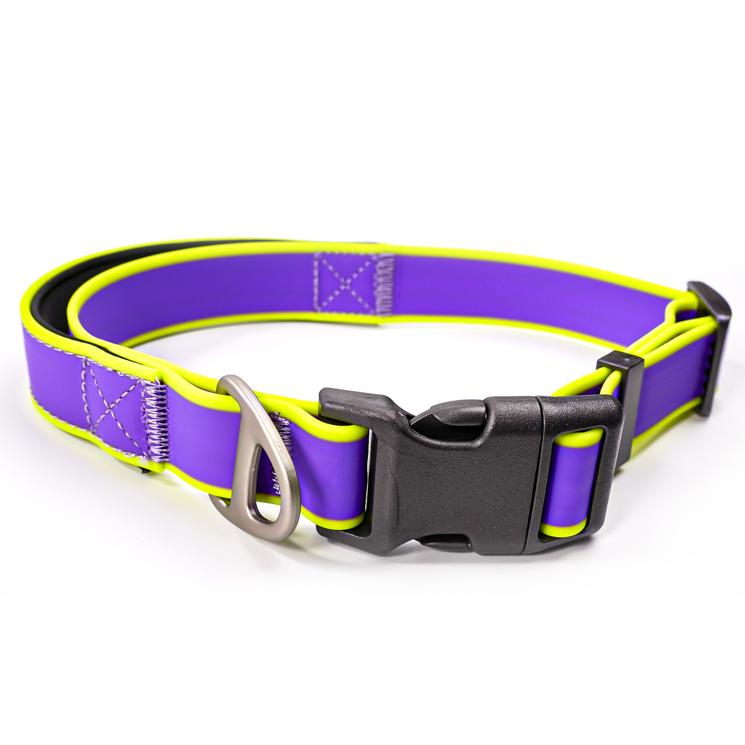 Waterproof Pet Collar - Adjustable for Small/Large Dogs, Waterproof &amp; Easy to Clean, Durable Reflective Strips for Safety (Multiple Colors)