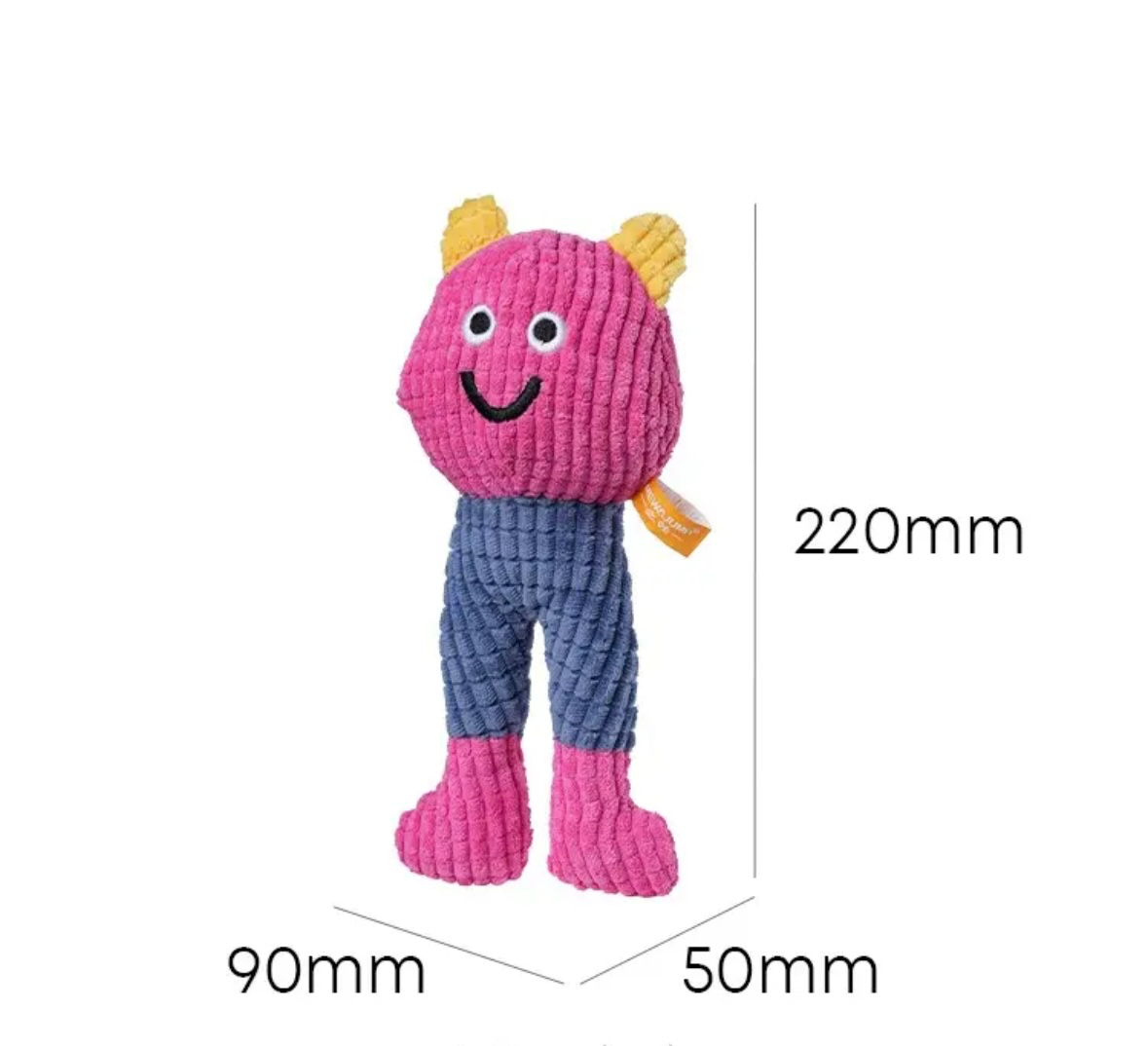 Adorable squeaky catnip toys for your cat or dog! Perfect for solo play, tough enough to chew, great for teeth grinding and keeping teeth clean.
