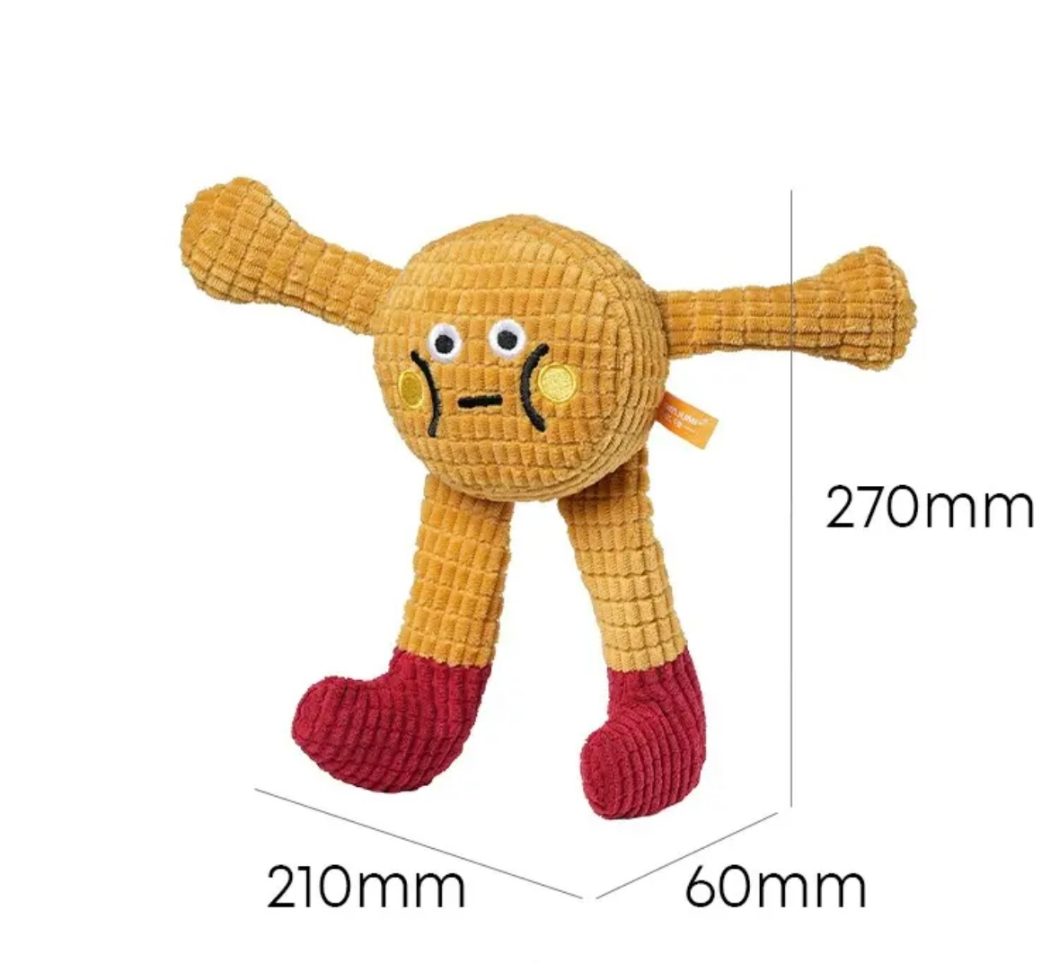 Adorable squeaky catnip toys for your cat or dog! Perfect for solo play, tough enough to chew, great for teeth grinding and keeping teeth clean.