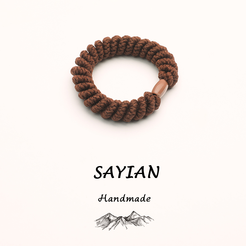 "6 pcs Elegant Furry Striped weaving Scrunchies - Soft, Stretchy, and Detachable Hair Ties for Ponytails, Fluffy Hair Elastics, Spiral Hair Ring, and Cute Hair Accessories - Perfect for Girls and Women "