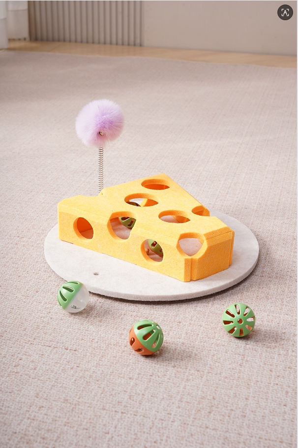 Cat hole-digging toys, self-entertainment and stress-relieving gadgets, cat sticks, pet educational felt, bell balls, and cat energy consumption