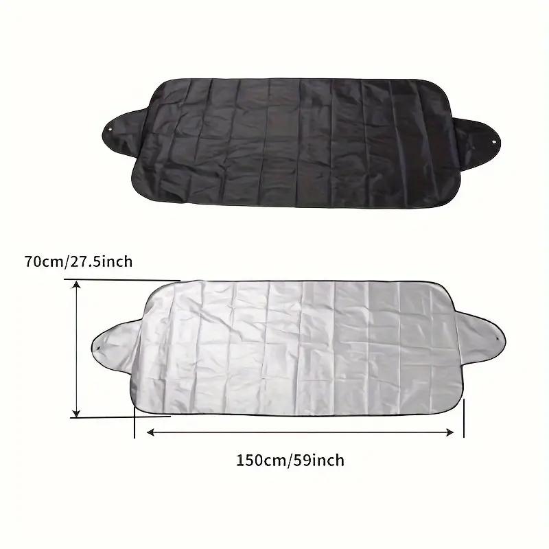 Winter Car Windshield Cover, Foldable &amp; Durable Polyester, Snow Ice Sun Shade, Waterproof, UV Protection, Fits Most Vehicles frost  guard