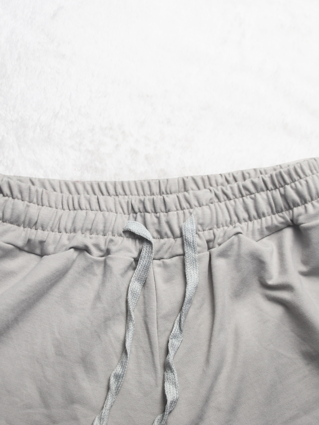 Drawstring Skinny Elastic Waist Shorts, Casual Solid Daily Wear Shorts For Spring &amp; Summer, Women's Clothing