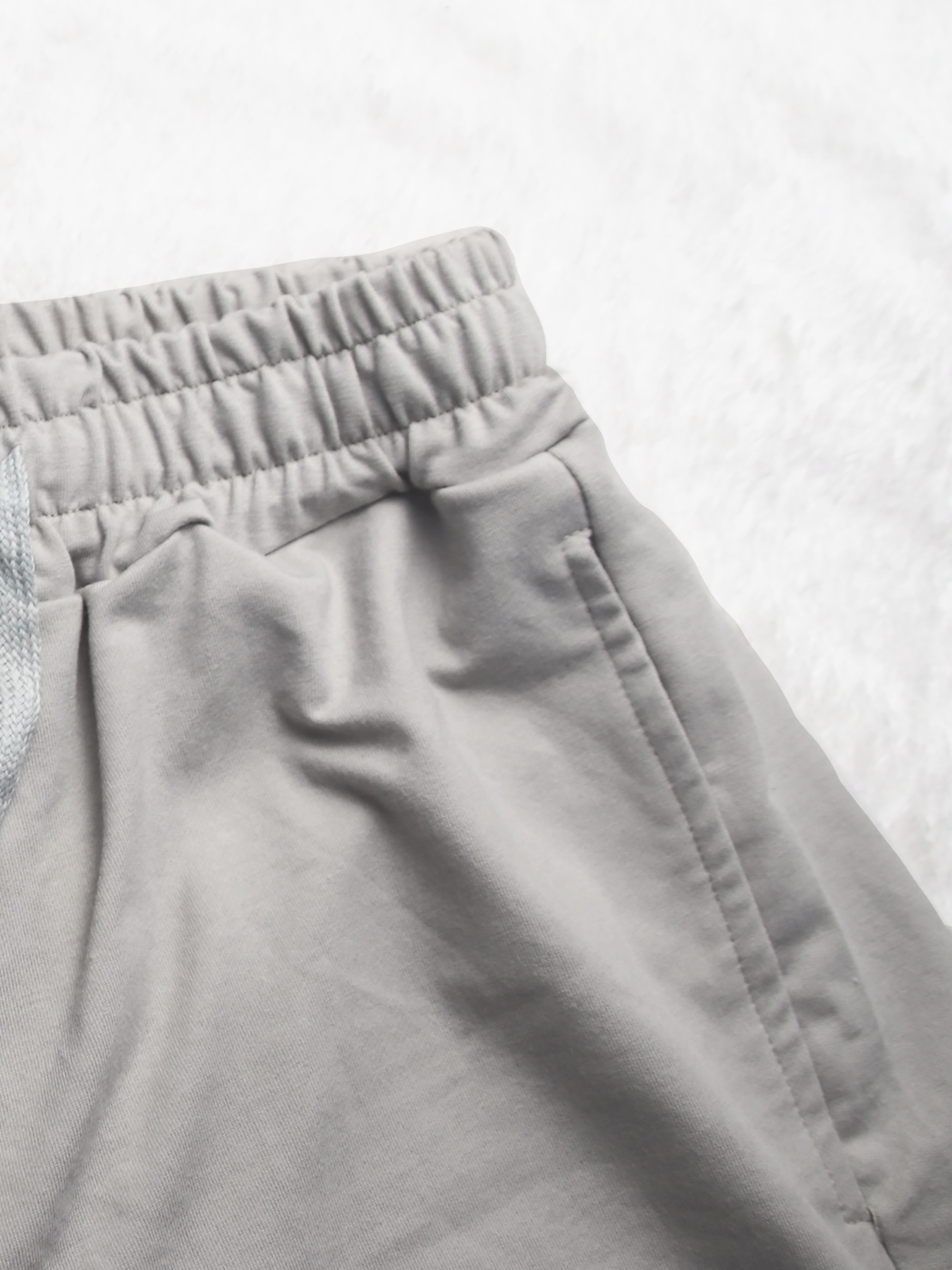 Drawstring Skinny Elastic Waist Shorts, Casual Solid Daily Wear Shorts For Spring &amp; Summer, Women's Clothing