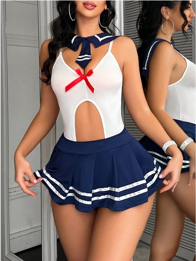 Women's pajamas, underwear, nightgowns, underwear sexy and cute campus outfits jk sailor uniforms, seductive and hot no-take short skirts passionate, Valentine's Day gifts, date dresses, Halloween and Christmas costumes