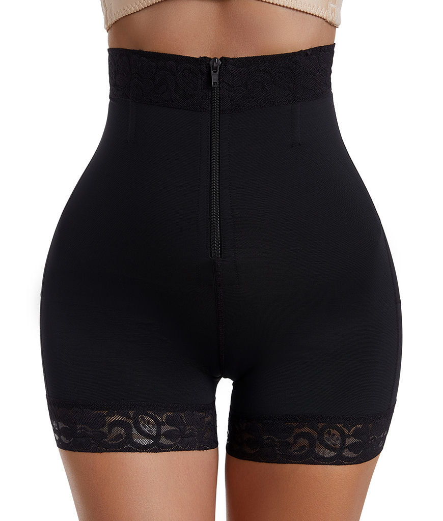 Women's Faja Hip Lift Body Shaper Women's Tummy Control Belt Steel Bone Body Shaping Shorts Slim Fit Flat Tummy Hip Lift Body Shaping Panties With Hook Zipper Body Shape