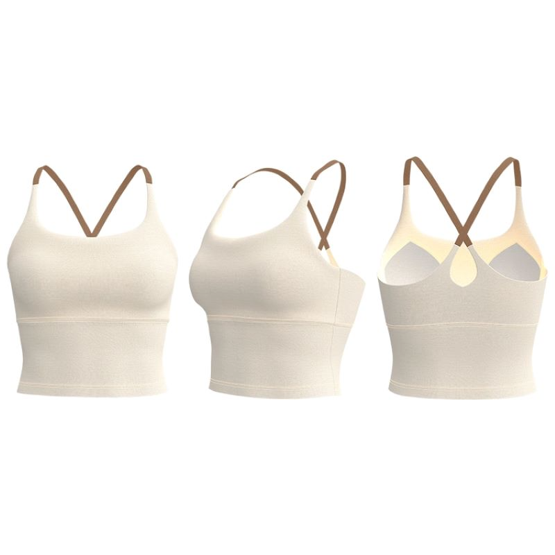 JYMB005 Yoga Clothes Skin-friendly Breathable Slim Fit High Elasticity Comfort No Feeling Sports Shockproof Yoga Fitness
