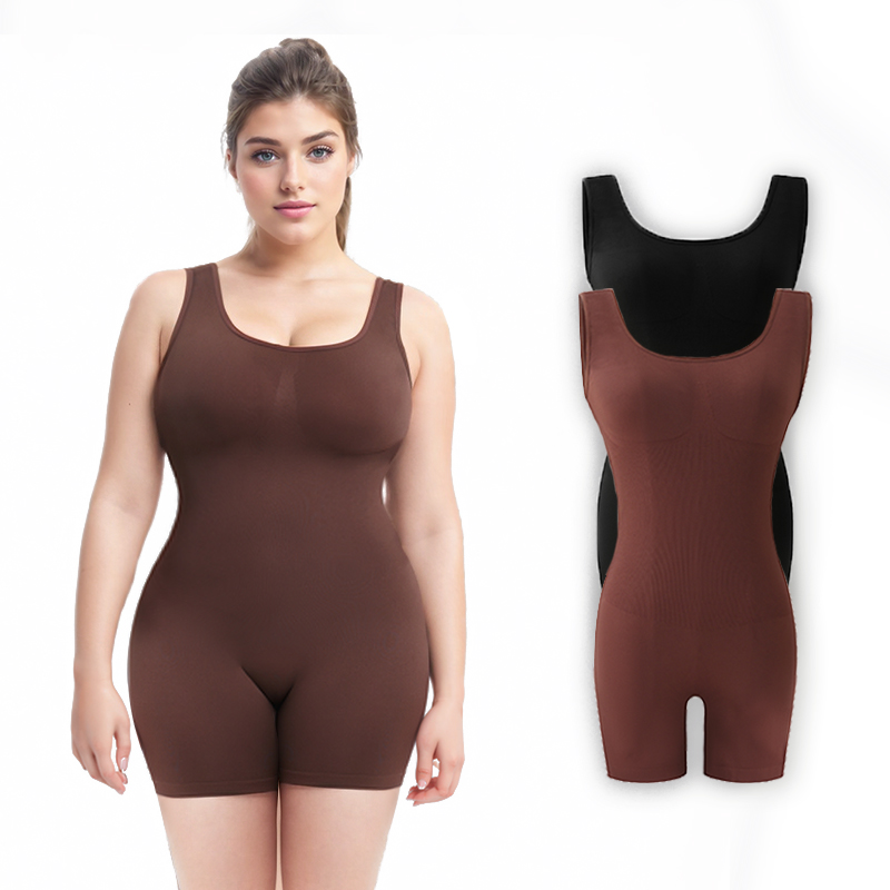 SIttSrn Shapewear For Women Butt Lifter Bodysuit Body Shaper Tummy Control Shaperwear Tank Tops Short Romper Jumpsuit Seamless Womenswear Cheeky Short Skirts Pretty girls Set Tummy Sontrol Dresses Sculpt Touch Waist Trainer Jumpsuit With Pants