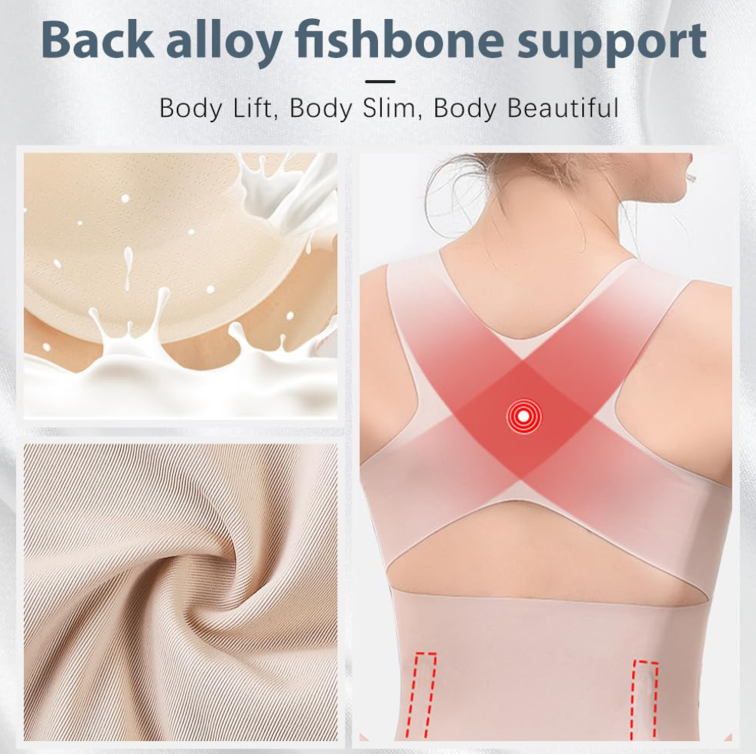 ARITAUM 1 Pack Waist training Women with breast pads Waist corset sports belt Hourglass body shaper adjustable size