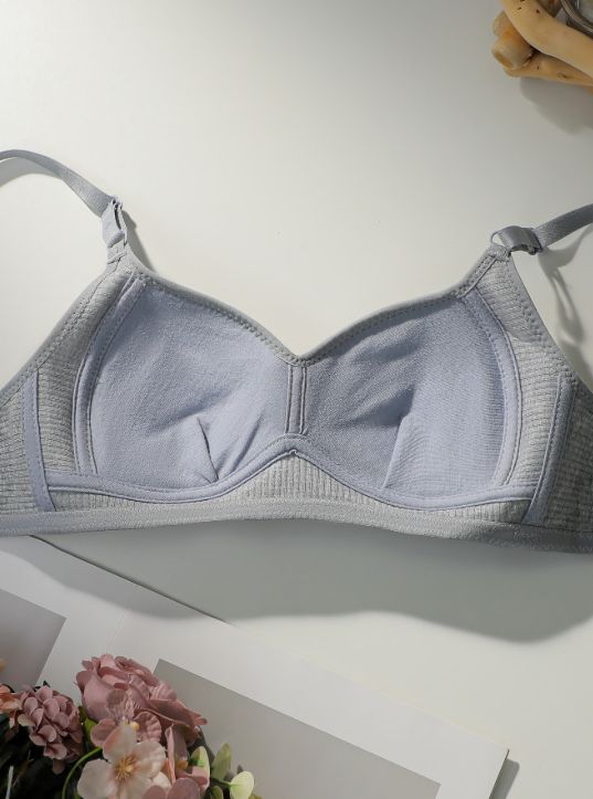 3PCS Girls Teenager Non-Wired Push Up Bras Comfortable Bra Sets Suitable For Small Bust Sports Bra
