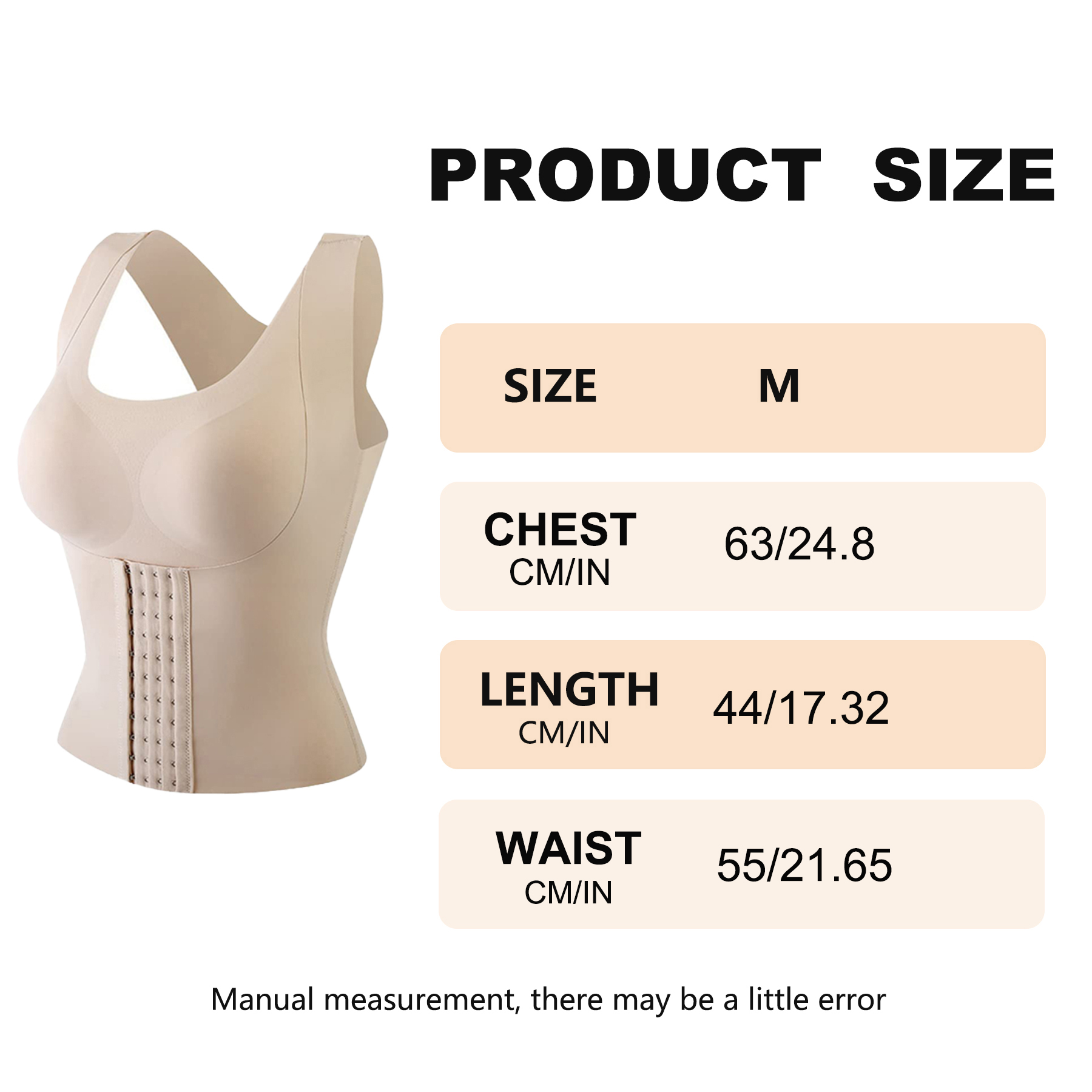 ARITAUM 1 Pack Waist training Women with breast pads Waist corset sports belt Hourglass body shaper adjustable size
