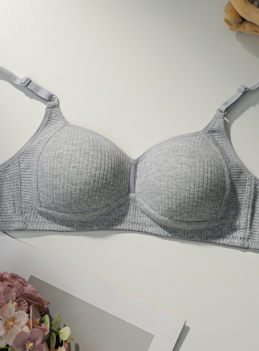 3PCS Girls Teenager Non-Wired Push Up Bras Comfortable Bra Sets Suitable For Small Bust Sports Bra