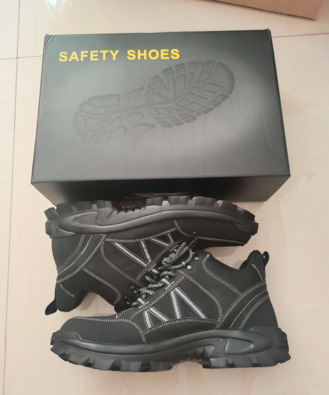 Men's High Top Safety Sneakers - Steel Toe, Lace-Up, Comfortable for All Seasons & Work