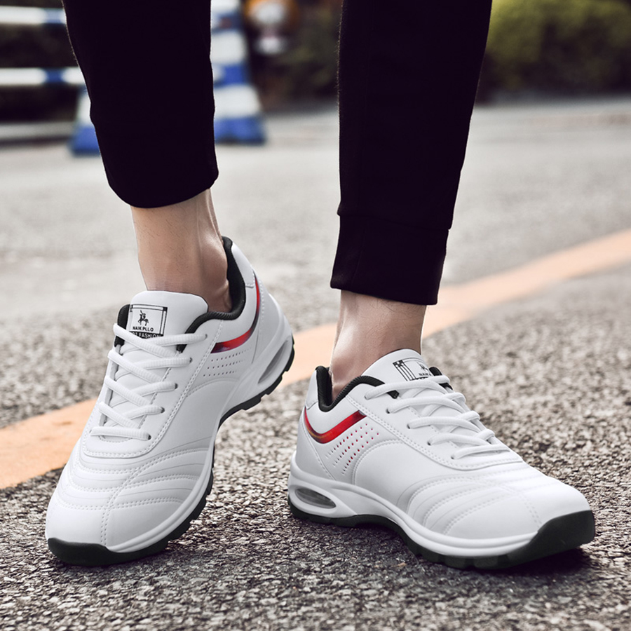 2025 four seasons New Fashion All-Match Men's Sports Casual Shoes Fabric Breathable Small White Shoes Fashion Casual Shoes