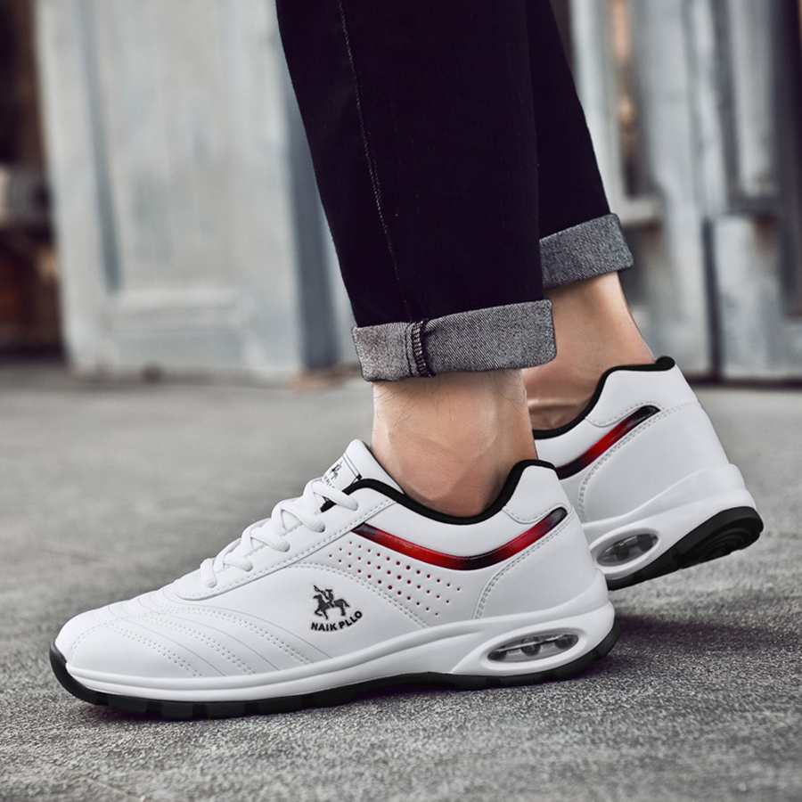2025 four seasons New Fashion All-Match Men's Sports Casual Shoes Fabric Breathable Small White Shoes Fashion Casual Shoes