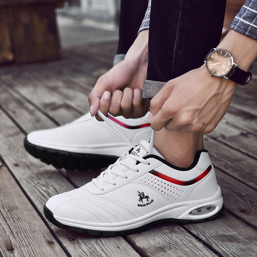 2025 four seasons New Fashion All-Match Men's Sports Casual Shoes Fabric Breathable Small White Shoes Fashion Casual Shoes