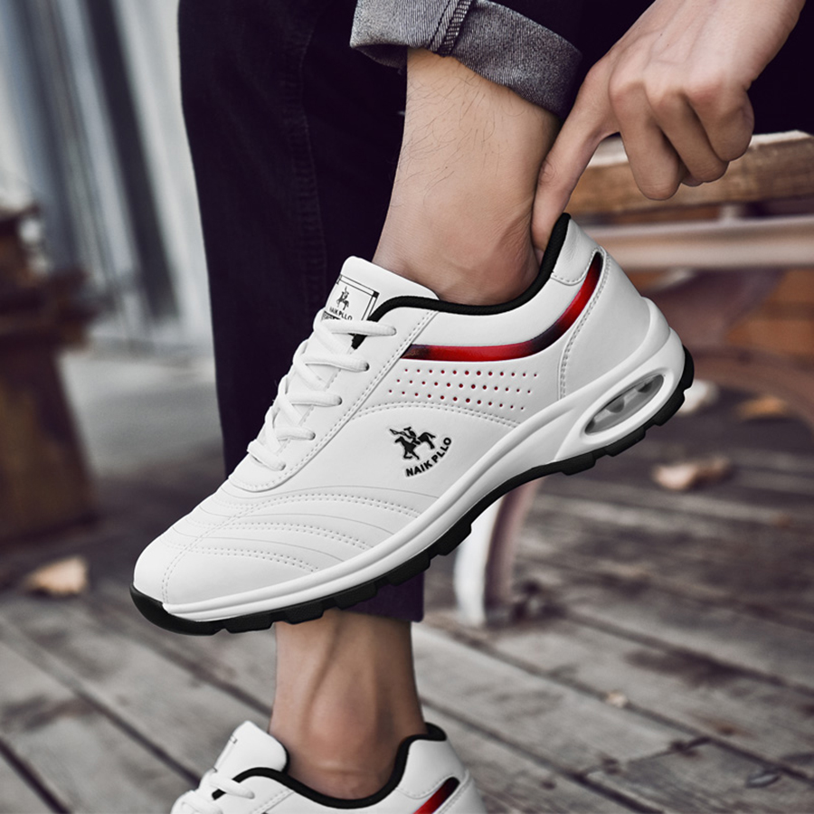 2025 four seasons New Fashion All-Match Men's Sports Casual Shoes Fabric Breathable Small White Shoes Fashion Casual Shoes