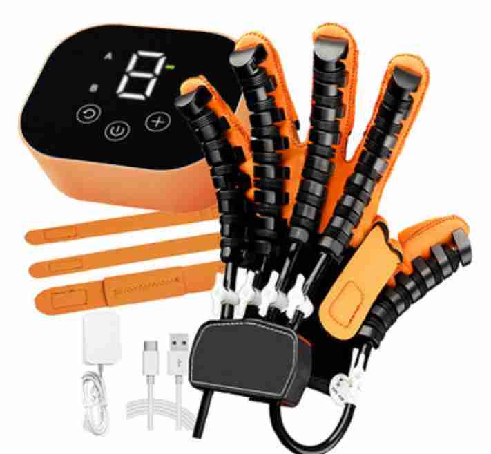 NEW Rehabilitation Robot Glove Finger Training Stroke Hand Splint with 4 Modes Portable Hemiplegia Physical Therapy Equipment