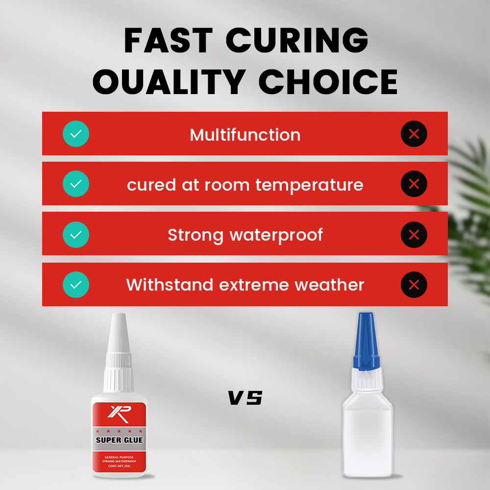 3-pack of super strong all-purpose glue, super adhesion, quick drying, thin, waterproof craft glue, suitable for DIY decorations, Christmas decorations, model making - suitable for plastic, metal, wood, glass, ceramics, etc., 20g each