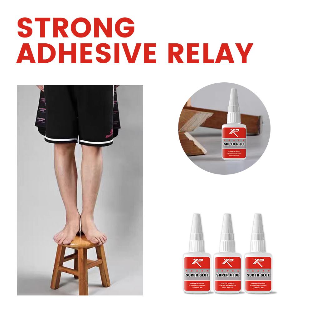 3-pack of super strong all-purpose glue, super adhesion, quick drying, thin, waterproof craft glue, suitable for DIY decorations, Christmas decorations, model making - suitable for plastic, metal, wood, glass, ceramics, etc., 20g each