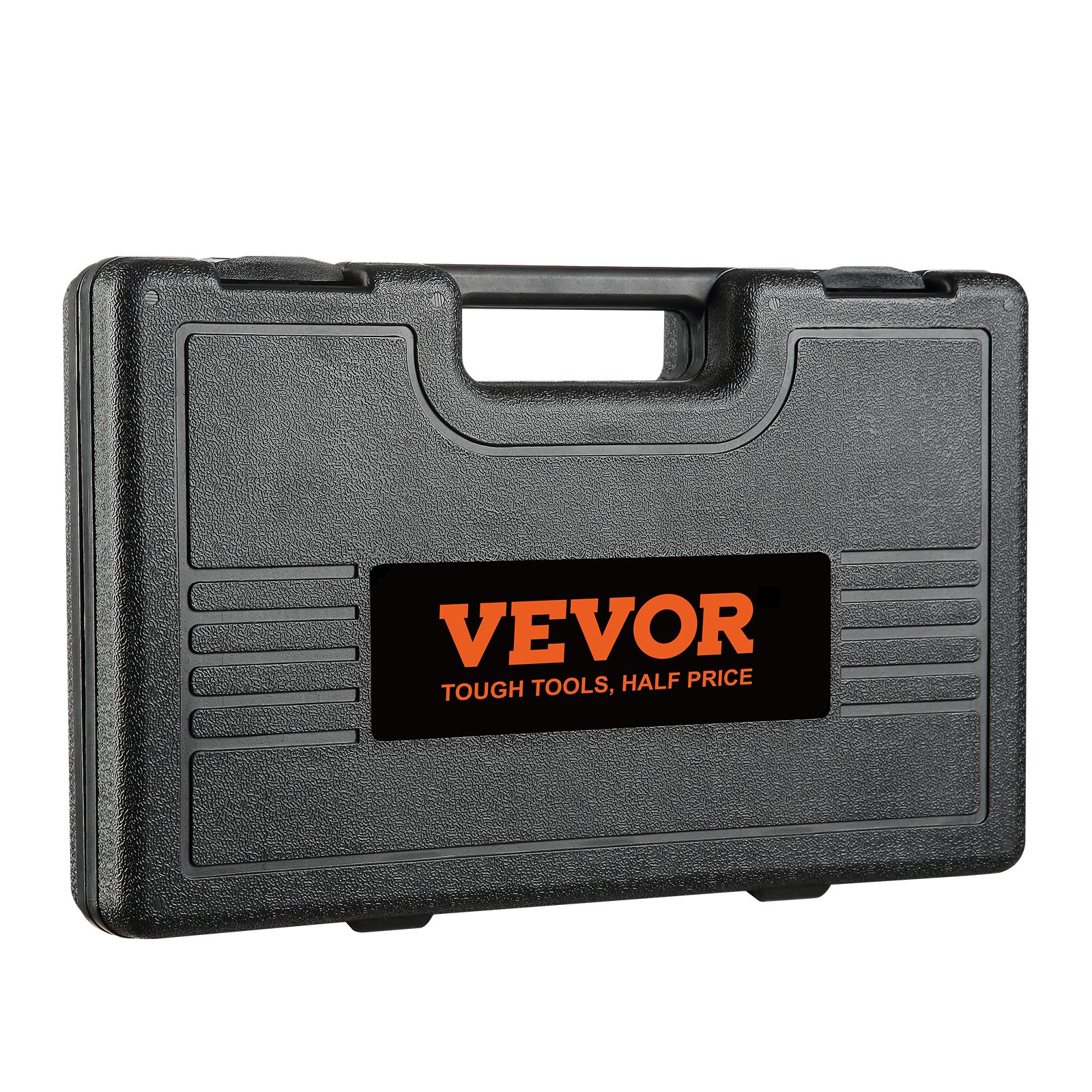 VEVOR 3/8" Drive Impact Socket Set, 48 Piece Socket Set SAE （5/16" -3/4"） &amp; Metric （8-22mm）6 Point Cr-V Drive Extension Bar Universal Joint &amp; Power Drill Adapter Includes Storage Case